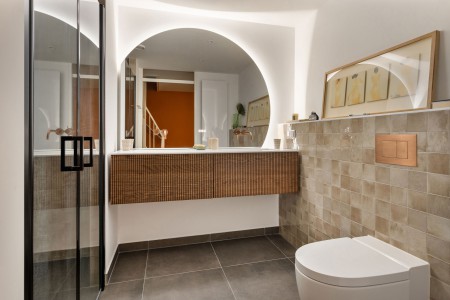 Landelijke badkamer Amersfoort 2024 Landelijke badkamer Amersfoort 2024